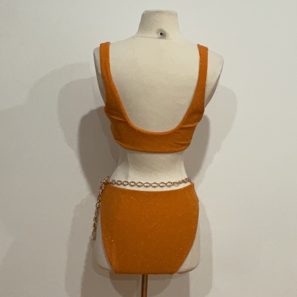 Maiyo Melody Bikini Set in Orange, Size: M/L - Picture 9 of 9